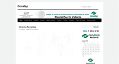 Desktop Screenshot of conalepvallarta.edu.mx